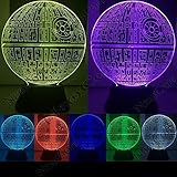 Newcom Amazing Optical Illusion 3d Deco Light / LEDランプ/ナイトライト、7異なる色は調整可能 LYSB017WJ9TK8-CMPTRACCS