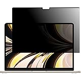 LOE(ロエ) 覗き見防止 macbook air M3 / M2 13.6インチ 2022 2024モデル 保護フィルム フィルター/プライバシー を守る 【ブルーライトカット】 マグネット対応 反射防止 アンチグレア (MacBook Air 1