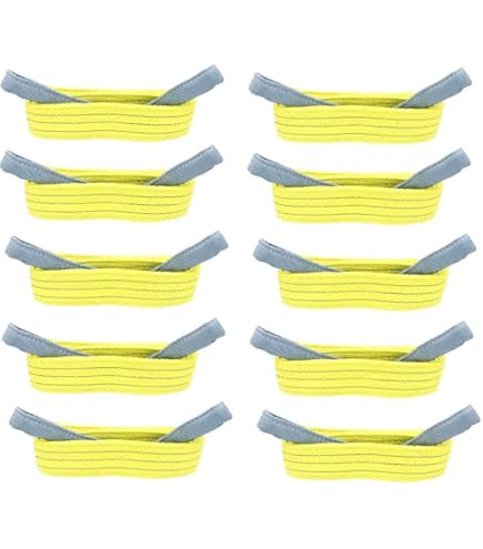 Amazon.co.jp: HELIX スリングベルト 10本セット 6m 幅50mm 使用荷重