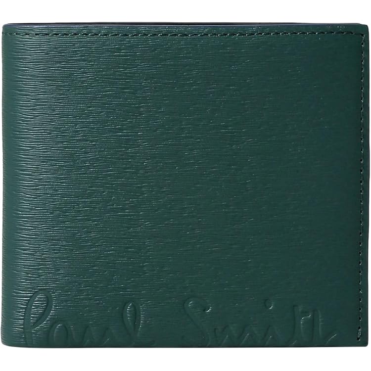 (☆チョコ～)ポールスミス・二つ折り財布　M1A 4833 MSTRGS Paul Smith（ポール・スミス） 財布 二つ折り財布 メンズ グリーン