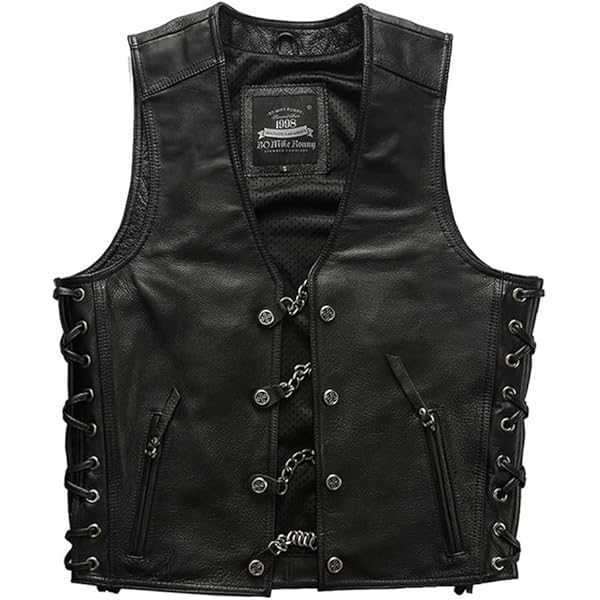 アーバンリサーチ レザー ライダース ベスト 38 ロック パンク バイカー 黒 アーバンリサーチ レザー ライダース ベスト 38 ロック パンク