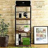 サイドラック　4段　本棚　書棚