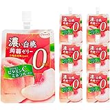 たらみ 濃い 白桃 0kcal 蒟蒻ゼリー 150g 30個セット