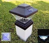 GSL SS PL246 Square Solar Light Post Cap Pvc Fence Style [並行輸入品]