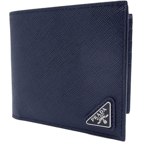 Amazon | [Prada] [プラダ] 二つ折り財布 サフィアーノ トライアングル