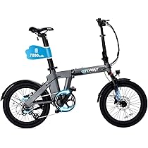 【公式/リユース品】ERWAY A02　電動アシスト自転車グレー Amazon | ERWAY 電動自転車 電動アシスト自転車 折りたたみ 20