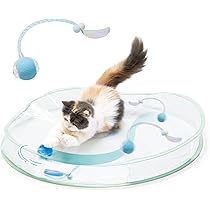 Amazon.co.jp: 猫壱 キャットプレイキューブ クリア 猫おもちゃ