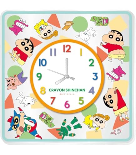 Amazon.co.jp: ティーズファクトリー(T'S Factory) 掛け時計 クレヨン