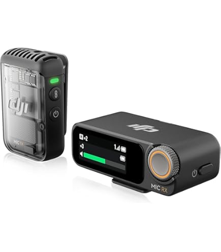 DJI Mic 2（トランスミッター×2 + レシーバー×1 + 充電ケース） DJI Mic (トランスミッター×2 + レシーバー×1 + 充電ケース