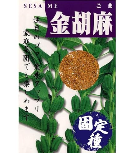 Amazon | ごま 種 金ごま 小袋 | 野菜
