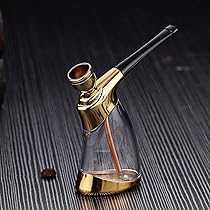 喫煙パイプ 喫煙パイプ PW-D054B 黒檀 活性炭フィルター 10本付き 喫煙具