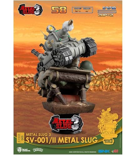 Amazon.co.jp: Beast Kingdom メタルスラッグ3 MC-048 SV-001 メタル