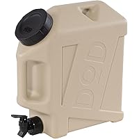 DOD(ディーオーディー) ジミニータンク 水専用 ウォータータンク 10L WT3-863-BG ベージュ (約)W13×D31×H34cm