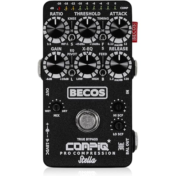 Amazon.co.jp: BECOS CompIQ STELLA Pro Compressor MkII Guitar