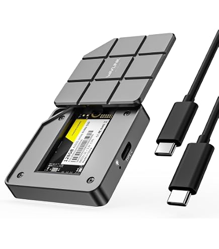 Amazon.co.jp: ElecGear NVMeとSATA M.2 SSD 外付けケース、2242/2230