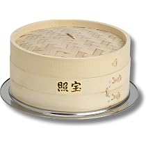 Amazon | 【照宝】竹せいろ身＋【横濱蒸籠】セイロ蒸し板セット 24