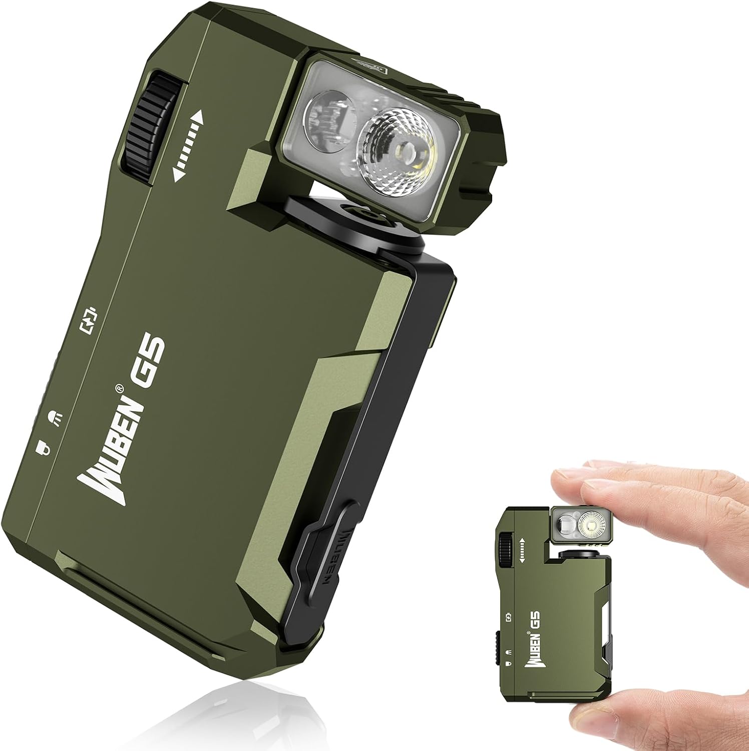 WUBEN(ウーベン) G5 懐中電灯 充電式小型ライト LEDフラッシュライト ハンディライト ミニライト EDC 懐中電灯 flashlight | コンパクトで軽量なポータブルライトは、Type-C充電に対応し、IP65の防水等級を備えています。防災・停電対策・地震避難・緊急備蓄品として非常時に役立つほか、キャンプ・登山・ハイキング・夜釣り・現場仕事・日常の家庭用まで、幅広いシーンに最適です。