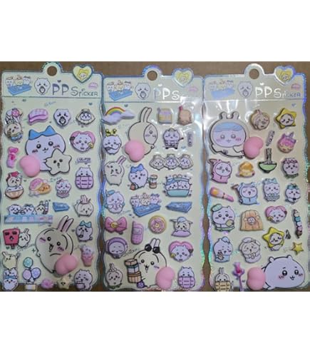Amazon | エンスカイ(ENSKY) ちいかわ マシュマロシール | シール