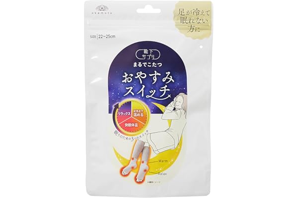 靴下サプリ おやすみスイッチ まるでこたつ 寝る時用 ルームソックス レッグウォーマー レディース 938-994