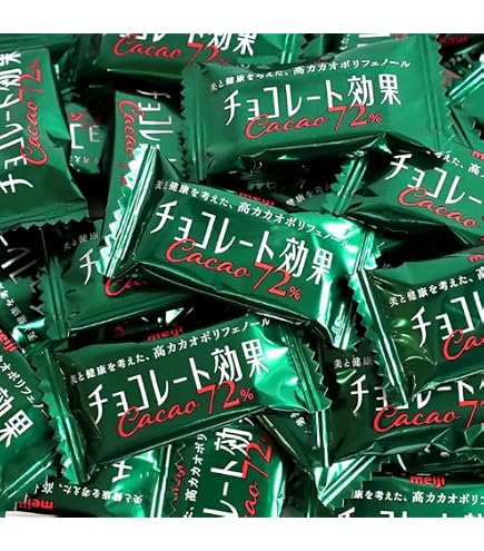 Amazon.co.jp: 明治 チョコレート効果カカオ72％袋 110g (× 2