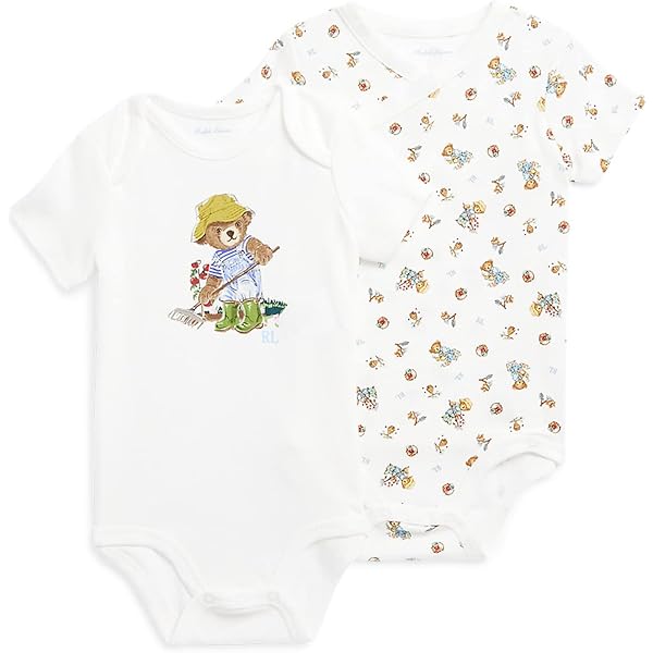 ポロベア ロンパースセット 楽天市場】ポロ ラルフローレン ベビー ギフト 3点セット Polo ベア