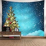 Tovadoo ビーチマット クリスマス クリスマスイブ クリスマスパーティー 壁掛け 室内飾り テーブルクロス イベント用 多色 プレゼント