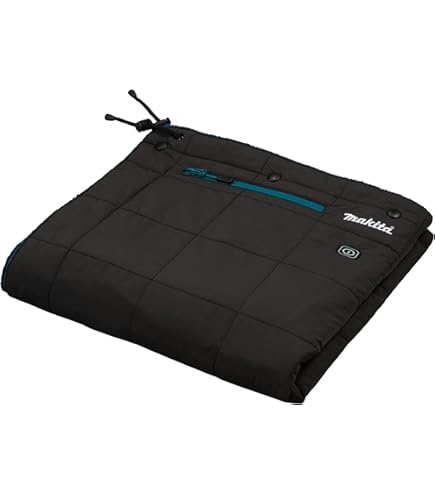 Amazon.co.jp: マキタ(Makita) 充電式ひざ掛け（黒） バッテリ