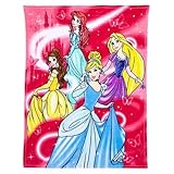 Disney Princess Plush Throw By Jumping Bean [並行輸入品]
