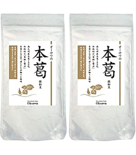 Amazon | ムソー 無双本葛100％粉末・お徳用 900g×2 | ムソー