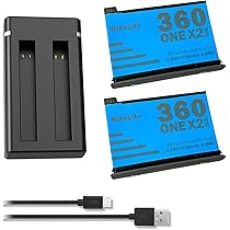Amazon.co.jp: NinoLite 3点セットInsta360 ONE X2 対応充電式