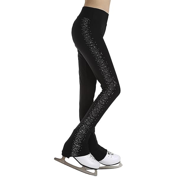 JIV Sport キッズフィギュアスケート練習着　パンツ　130 JIV Sport パンツ SNOWFLAKES（スノーフレークス）【ラッピング
