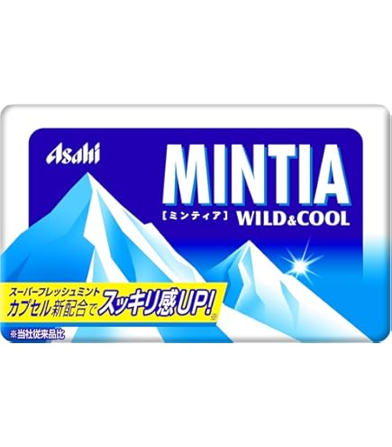 Amazon | アサヒグループ食品 ミンティア ワイルド&クール 50粒