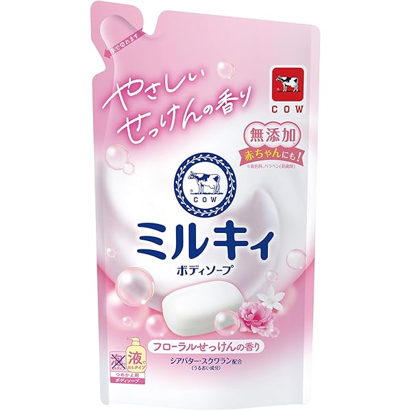 Amazon | ナイーブ ボディソープ（桃の葉エキス配合）詰替用