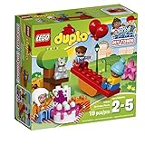LEGO DUPLO My Town Birthday Party 10832, Preschool, Pre-Kindergarten Large Building Block Toys for T