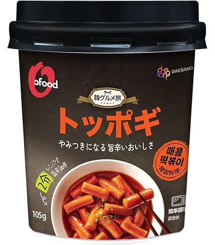 Amazon.co.jp: O'Food トッポギ（パウチ） 140g : 食品・飲料・お酒