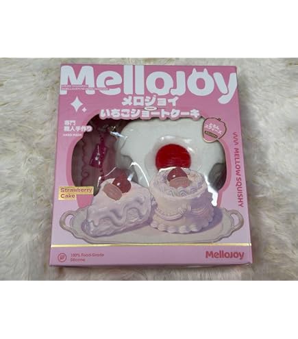Amazon | Mellojoy - メロジョイ 贅沢スフレ いちご L スクイーズトイ