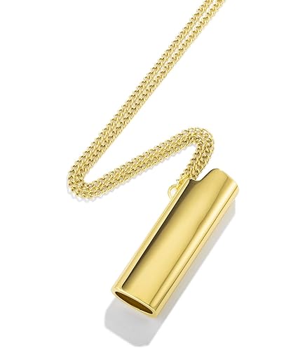 Amazon.co.jp: HEMLBOYW ライターネックレス ミニライター ケース