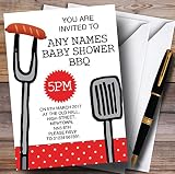 夏BBQ Invitationsベビーシャワー招待状 200 Invitations