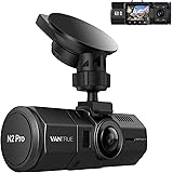 VANTRUE N2Pro ドライブレコーダー 前後カメラ 1080P+1080P Type-Cポート 車内カメラ ドラレコ フルHD HDR 駐車監視 1440P 赤外線暗視 SONY 製センサー LED信号機対策 車内外録画 高速起動 常時録画 