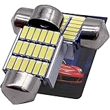 LIMEY T10 LED ルームランプ 28mm ホワイト SMD4014 18連 9-33V(最大瞬間耐圧60V) DC12V 24V トラック対応 アルミヒートシンク キャンセラー 無極性