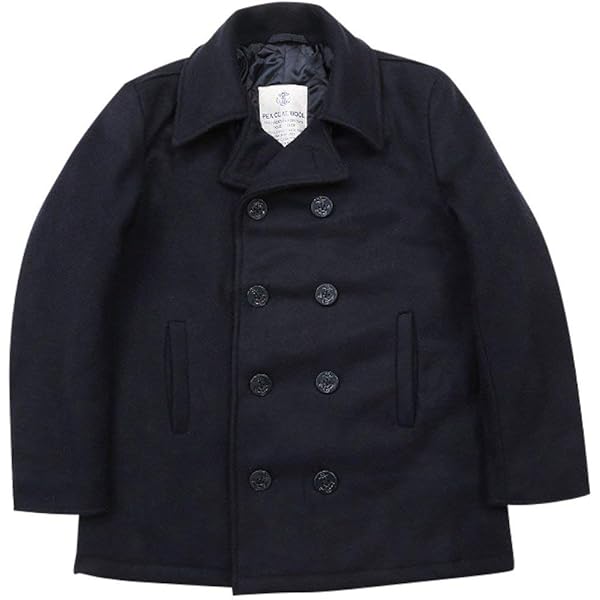 Amazon.co.jp: Rothco ピーコート US サイズ: XX-Large カラー: ブルー