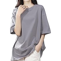 Amazon | [EAXGO] 【スリム美人万能カットソー】 Tシャツ