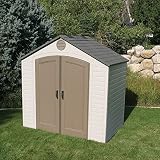 Lifetime 8 ' x 5 '樹脂ストレージShed