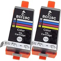 Amazon.co.jp: Canon キャノン BCI-19CLR (カラー color)【2本セット