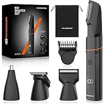 Amazon.co.jp : MAXGROOM ボディシェーバー メンズ vio 電動シェーバー