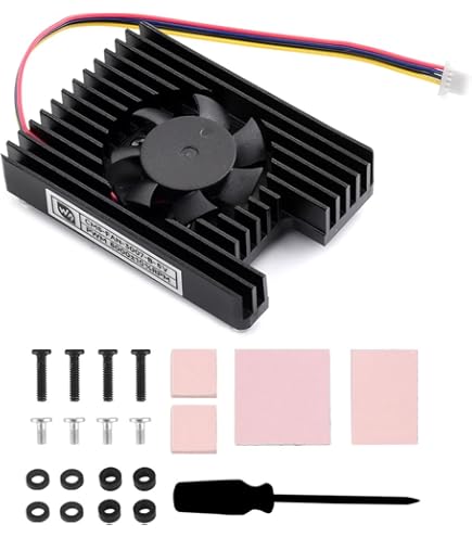 Amazon.co.jp: Raspberry Pi Compute Module 5用冷却ファン、CM5