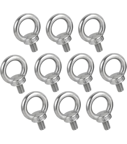 Amazon | アイボルト M8 304ステンレス 黒 訳アリ B品 4個入り