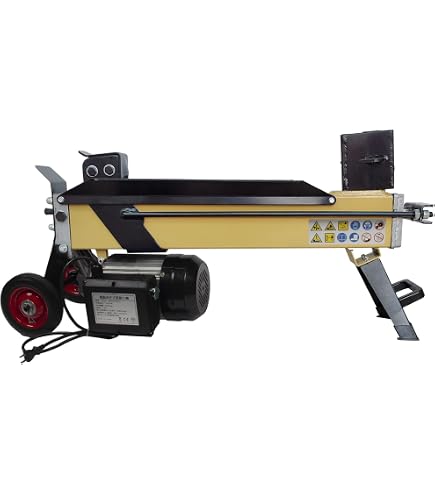 Amazon | フット式 薪割り機 電動 パイプ式 6t FWS 6TP-52 シンセイ 薪 