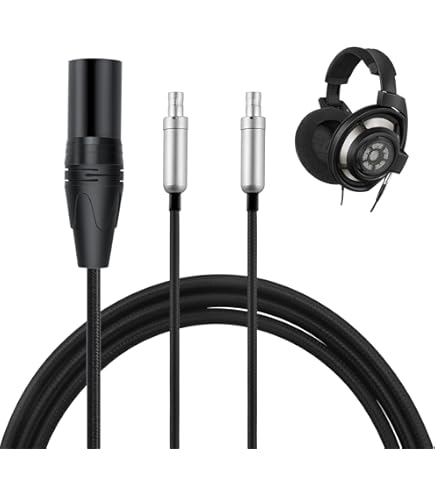 SENNHEISER - 【d/d】ゼンハイザー HD800 XLR4pin バランスケーブル付き Amazon | NewFantasia 4ピン XLR バランスケーブル ゼンハイザー