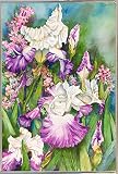 アイリスガーデンby Joanne Porter 34.25"x23" 130732-60-22FUSA